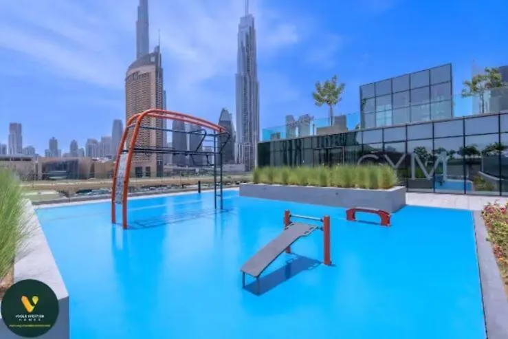 Downtown Views II - Vogue One Bedroom Apartment With Balcony, 32Nd Floor Opposite Dubai Mall Skybridge